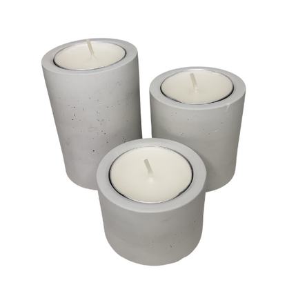 Set Velas Gris